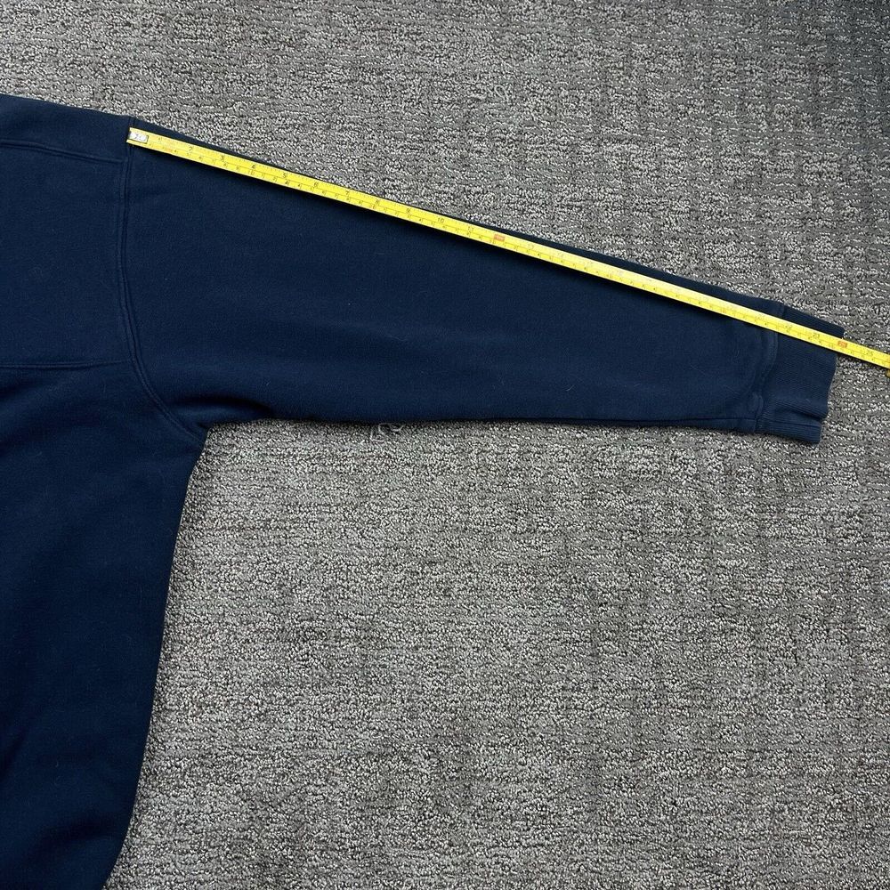 Columbia Hart Mountain Half Zip Shirt Long Sleeve Navy Blue Pullover Men's XXL - Picture 15 of 16